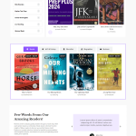 Book Shop Ecommerce WordPress Website - online bd work