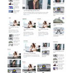 Newspaper WordPress Website Five - online bd work