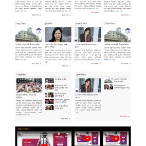 Newspaper WordPress Website Fourteen - online bd work