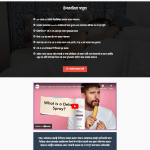 Strong One Ecommerce Landing Page - online bd work