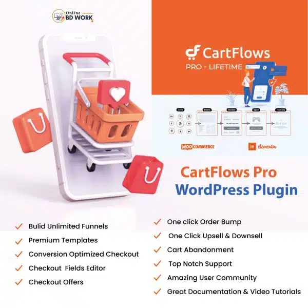 CartFlows Pro WordPress Plugin online bd work