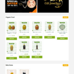 Organic Product Ecommerce WordPress Website - online bd work
